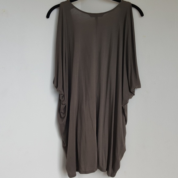 BCBGMaxAzria🍐EVE fatigue green top🍐VGUC🍐sz M - Picture 5 of 7